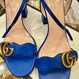 SOLD****GUCCI MARMONT Sandals 💙